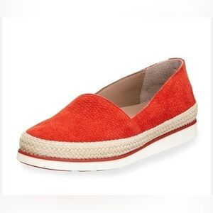 Donald J Pliner palm perf suede slip on shoes size 6